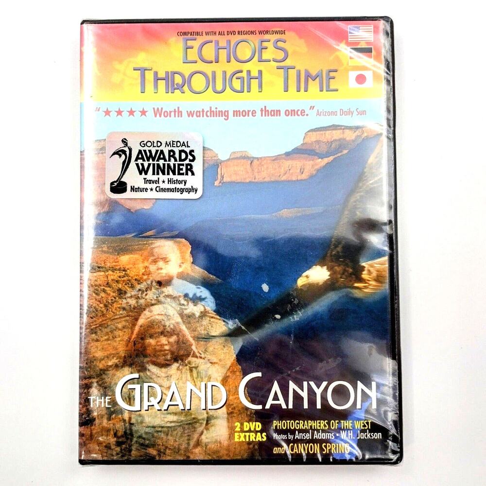 Echoes Through Time: Grand Canyon (DVD, 1999, The Rhalter Group) Factory Sealed
